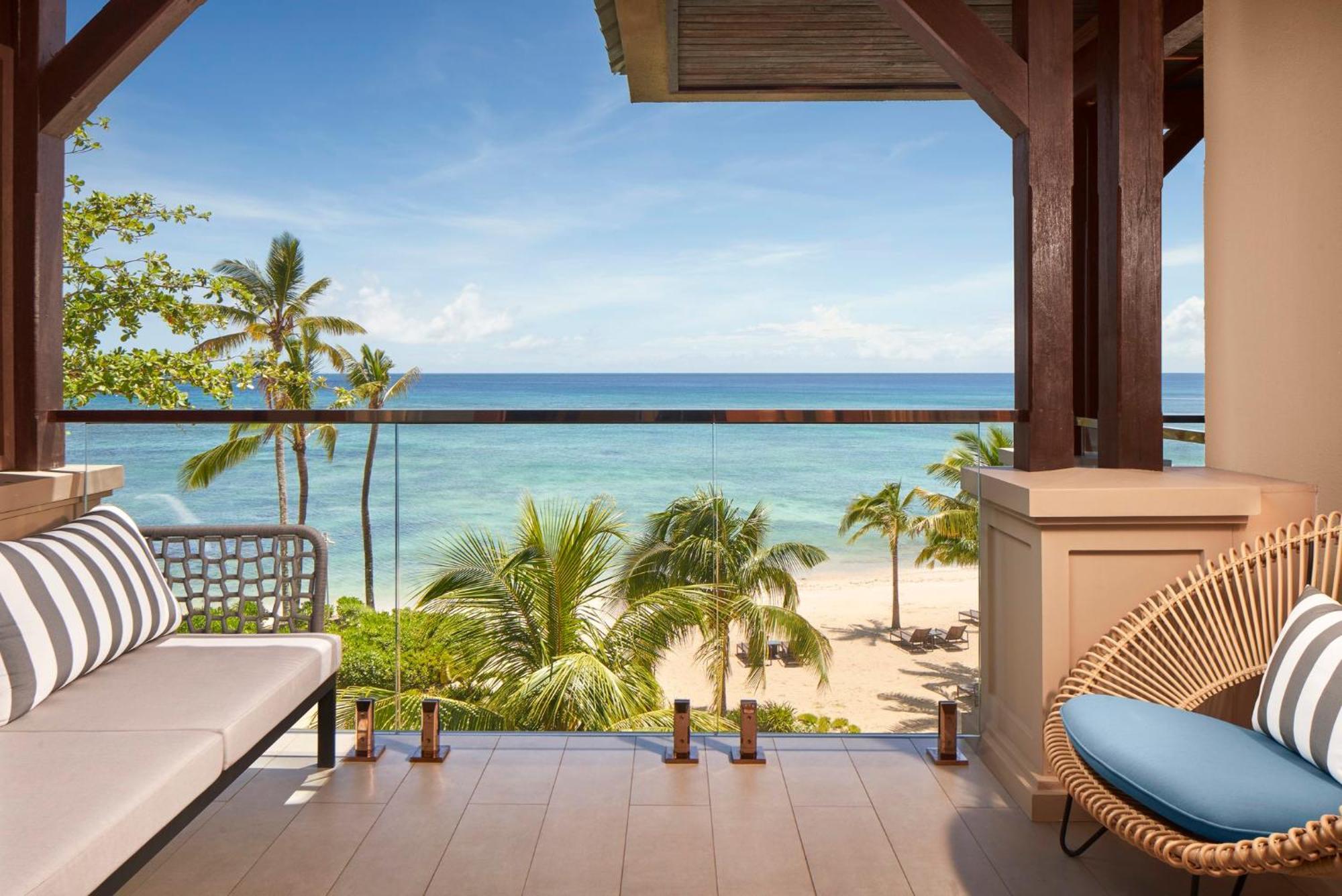 Le Meridien Ile Maurice Pointe aux Piments Εξωτερικό φωτογραφία View from a guest room at the Hilton Maldives Iru Malli